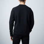 Crew Neck Sweatshirt // Black (XL)