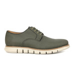 Hurst Alfred Wax Canvas Oxford // Olive (US: 10.5)
