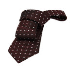 Newport Dots // Burgundy + Silver + Pink (Regular)