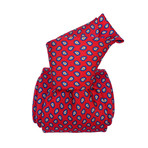 Menaggio Foulard // Red + Navy