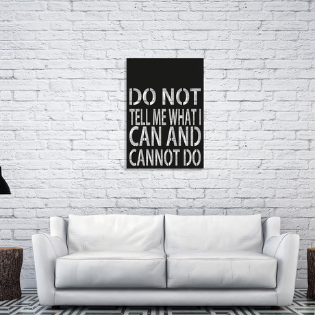 Do Not Tell Me (14"W x 20"H)
