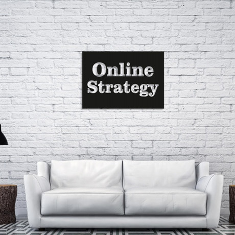 Online Strategy (14"W x 20"H x 1"D)