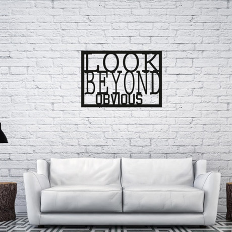 Look Beyond Obvious (14"W x 20"H)