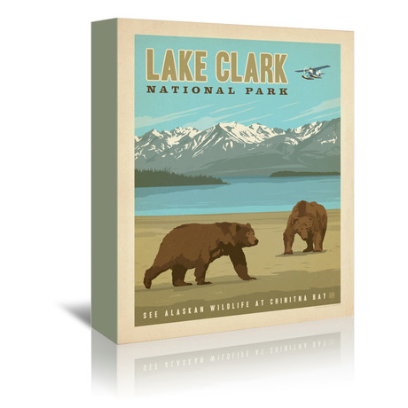 Lake Clark National Park (5"W x 7"H x 1"D)