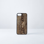 Ostrich Leg Phone Case // Antique Brown (iPhone 6/6s/7/8)