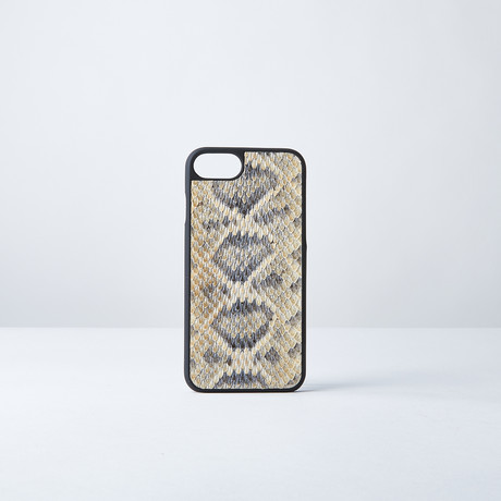Rattlesnake Phone Case // Natural + Markings (iPhone 6/6s/7/8)