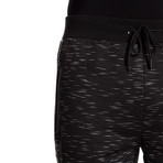 Fleece Heathered Pant // Black (XL)