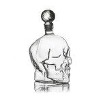 Skull Decanter + Shot Glasses