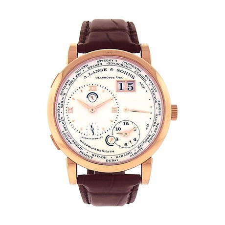 A. Lange & Sohne Lange 1 Time Zone Manual Wind // 116.032 // Pre-Owned