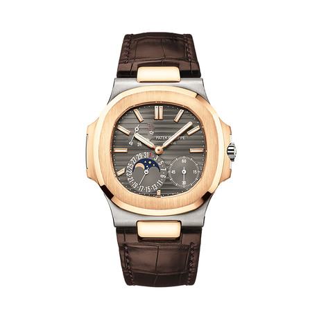 Patek Philippe Nautilus Power Reserve Moonphase Automatic // 5712GR // Pre-Owned