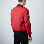 Spleen Nylon Flight Jacket // Red (S)