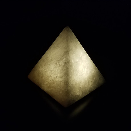 Gypsum Ore Light // Triangle (Yellow)