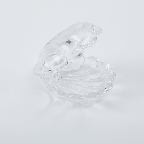 Ariel Crystal Clam Figurine