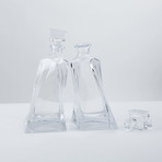 L'Amore Glass Decanters // Set of 2