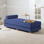 Alon // Chenille Daybed + Fold-Out // Queen (Plum)