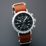 Peregrine Squadron Pilot Chronograph Quartz // Limited Edition // PSA-CH-SB-1AW // Unworn