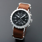 Peregrine Squadron Pilot Chronograph Quartz // Limited Edition // PSA-CH-SB-1AW // Unworn