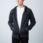 Ken Zip-Up // Charcoal (L)