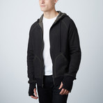 Riley Zip-Up // Forest (M)