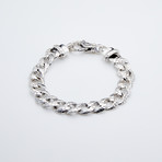 Snake Curb Link Chain Bracelet