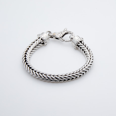 Double Foxtail Chain Bracelet