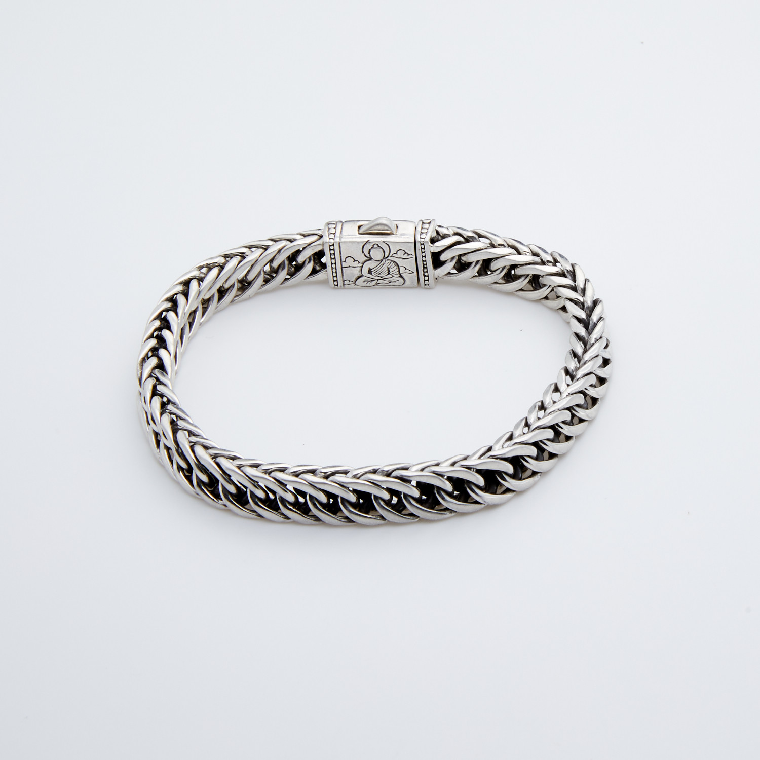Double Curb Link Chain Bracelet - BALI STRONG - Touch of Modern