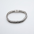 Double Curb Link Chain Bracelet