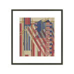 The Flag // 1928 (14"W x 15"H x 2"D)