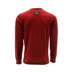 Baja Long Sleeve Sweatshirt // Terracotta + Java (XL)