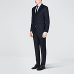 Navy Blue Suit // Slim Fit (S)