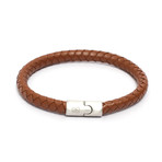 Round Braided Bracelet // Genuine Leather