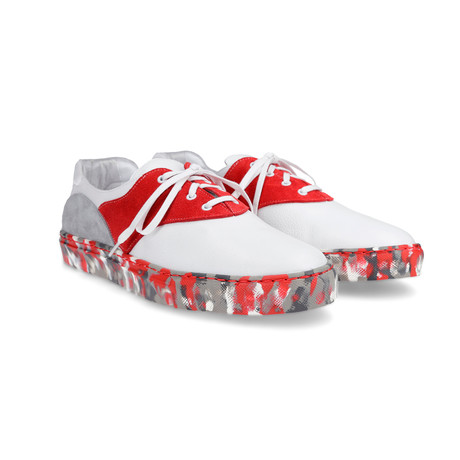 Danne Sneakers // Red + White (Euro: 40)