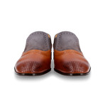 Maksymilian Flat // Brown + Grey (Euro: 44)