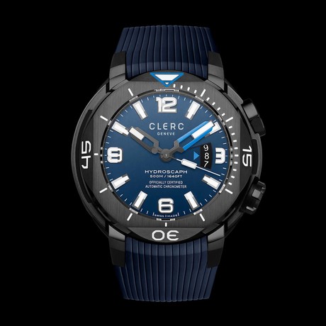 Clerc Hydroscaph H1 Chronometer Automatic // H1-4B-4-3 // Store Display
