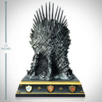Game Of Thrones // Iron Throne + Family Crests