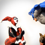 Batman Vs Harley Quinn // Battle Premium Format // Limited Edition Statue