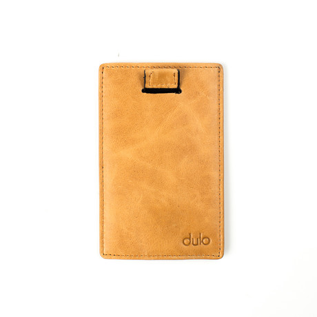 Nash Solo Wallet // British Tan