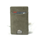 Nash Trio Wallet // Sage Green