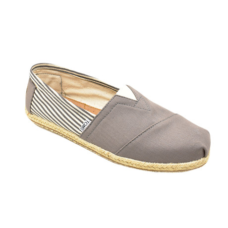 Men's Stripe + Rope Slip-On // Ash (US: 7)