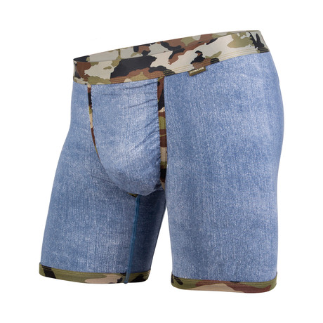 Weekday Boxer Brief // Denim Camo (XS)