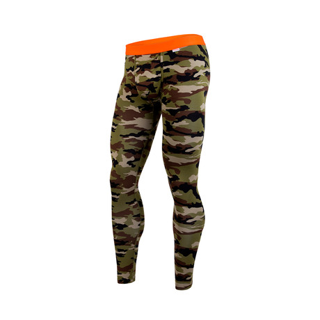 Weekday First Layer // Camo + Orange (XS)