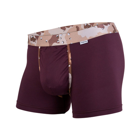 Weekday Trunk // Plum + Desert Camo (XS)