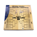 Jim Boeheim Signed Syracuse Engraved Bracket