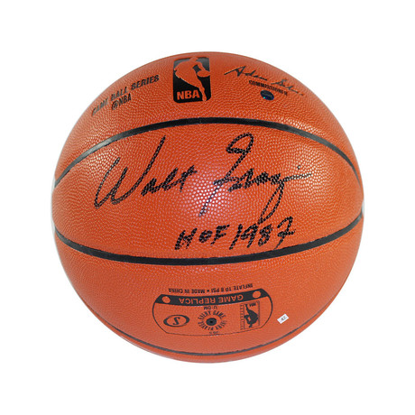 Walt Frazier Signed Basketball