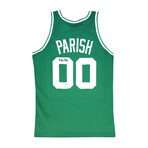 Robert Parish Signed Green Celtics Jersey