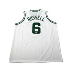Bill Russell Signed Boston Celtics Jersey