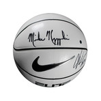 Mike Krzyzewski + Justise Winslow Dual Signed Nike Elite Basketball