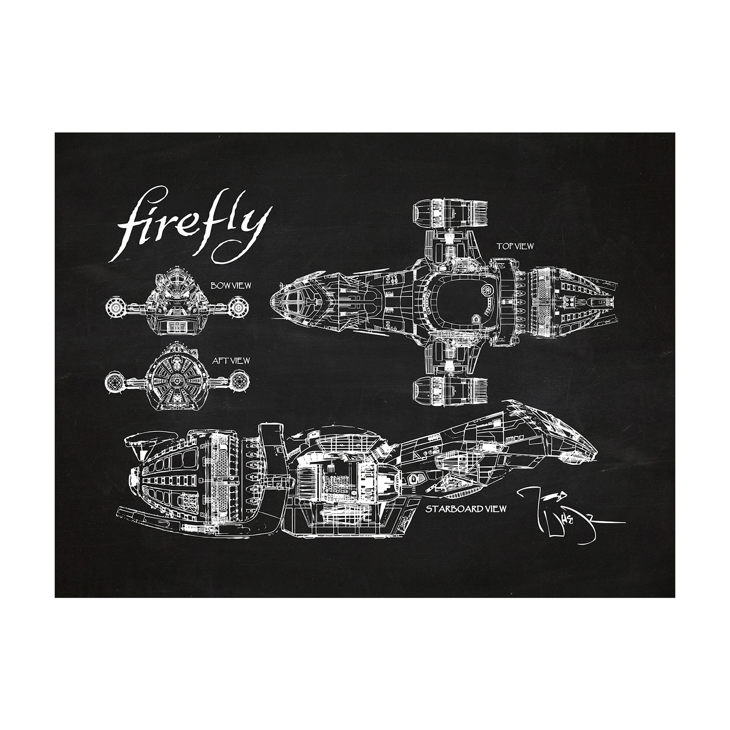 firefly serenity ship blueprints