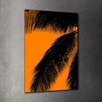 Orange Palm // Acrylic (12"W x 18"H)