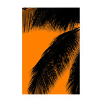 Orange Palm // Aluminium (12"W x 18"H)